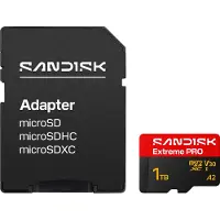SanDisk extreme pro microsdxc uhs-i card 1tb microsd 250mb/s read / 170mb/s write