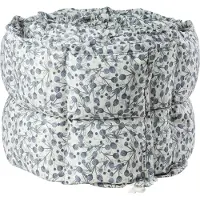 Sebra Sängyn pehmuste - Kapok - 360 x 26 cm - Blue Olive - - OneSize - Reunapehmusteet
