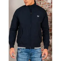 Fred perry Crinkle Harrington Jkt - Navy - L