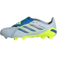 Adidas Predator League Fold-over Tongue Fg Ice Cold Precision - Crystal Sky/ray Blue/keltainen Lapset - Nurmi (Fg), koko 28½