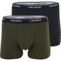 Ceceba Bokserishortsit oliivi / musta / offwhite