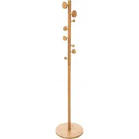 5 Five Bamboo Hanger 8 Hangers Kultainen
