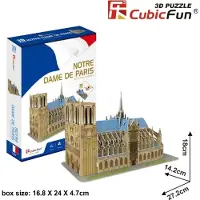 Cubic CUBICFUN 3D-palapeli Pariisin Notre Dame