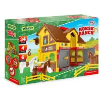 Wader Set Play House - Horse Ranch