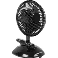 BLOW Desk fan 6"/15cm Clip 25W 2in1 Black