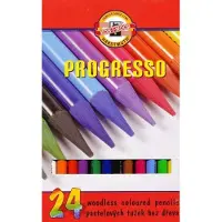 Koh-I-Noor CREDITS 24 COLORS. WOOD-FREE PROGRESSO