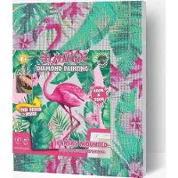 Planet pikselitaide askartelusetti flamingo 30x40 cm, SP45553