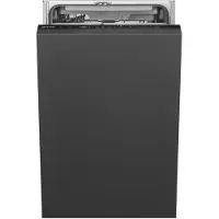 Smeg Universiell Sarjan Astianpesukone ST4533CIN (kalusteisiin sijoitettava 45cm)