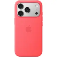 Apple iPhone 17 Pro Max Silicone Case w/ MagSafe - Bright Guava