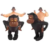 Creaciones Llopis Ilmapallo Gorilla Ja Seikkailijapuku