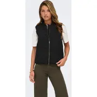 JDY Jdyraya Quilt Short Waistcoat Otw Hab - Grey - XS