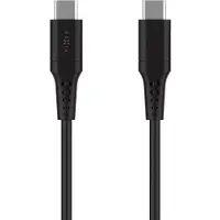FIXED LIQUID Silicone cable 60W USB-C/C 0.3m Black
