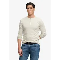 Superdry Slub Grandad Pitkähihainen T-paita