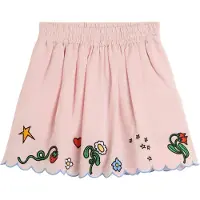 Stella McCartney Kids Hame - Pellava/Puuvilla - Vaaleanpunainen - - 8 v (128) - Hameet