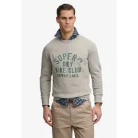 Superdry for man. M2014474A Merchant sweatshirt grey (L), Casual, Cotton