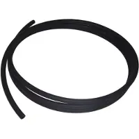 Alphacool AlphaTube TPV 12,7/7,6 mm, EPDM-letku, 3,3 m, mattamusta