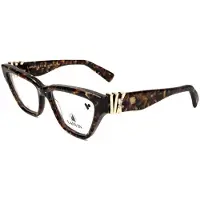 Lanvin Näkölasit - - LNV2645 - Teksturoitu ruskea asetaatti - Koko 53-16-140 - Naisille