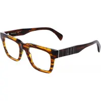 Paul Smith Näkölasit - - PS25607 METCALF - Asetaatti - Raidallinen amber - 50/21/150