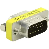 DeLOCK – Adapter Gender Changer VGA male to male (65010)