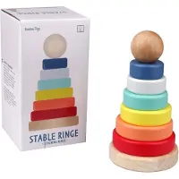 Barbo Baby Stacking Rings - Multi/patterned - ONE SIZE