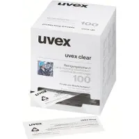 Uvex Puhdistuspyyhkeet 9963005; Suunniteltu silmälaseille; 100 kpl