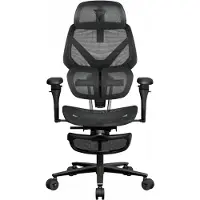 TX3 Flex Pro Footrest Mesh – Musta