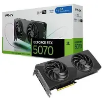 PNY RTX5070 SLIM OC DUAL FAN 12GB GDDR7 3xDP,1xHDMI (VCG507012DFSXPB1-O)