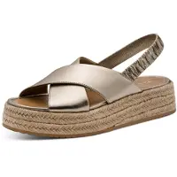 Tamaris Women Sandals - Gold - 40