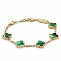 Steel & Barnett Clover Bracelet - Green - ONE SIZE 17 - 23 cm