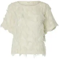 Selected Pusero 'SLFMyline' offwhite