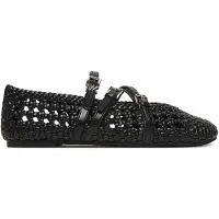 Michael Kors Nauhaballerina 'INDY' musta
