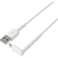 Dacota Platinum MicroUSB-Kaapeli Telinetoiminnolla 1 M, valkoinen