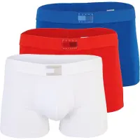 Tommy Hilfiger Underwear Bokserishortsit sininen / punainen / valkoinen