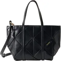 Calvin Klein Ostoskassi 'Woven Tote' musta