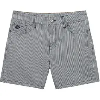 Superdry for woman. W7110488A Short Rise Stripe navy (28), Casual, Cotton