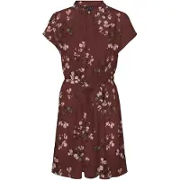 Vero Moda Puseromekko 'VMNEWHALLIE' oliivi / roosa / viininpunainen