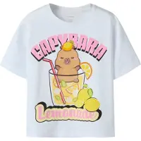 Name it Nkfabina Capybara Ss Nreg Top Lnoos Sky - White - 116