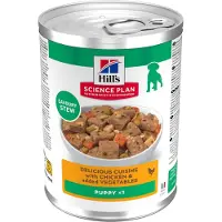 Hill's Pet Nutrition 12x363g Puppy Stew kana & vihannekset koiran märkäruoka