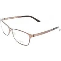Safilo SA 6022 55/15/140 puolikiiltävä tummanruskea ruostumaton teräs NAISILLE SA 6022