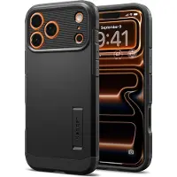 Spigen Tough Armor T (MagFit), Suojus, Apple, iPhone 17 Pro, 16 cm (6.3"), musta