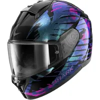 Shark Ridill 2 Reptaia Integraalikypärät Musta/Violetti unisex, size S