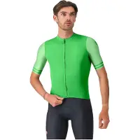 Castelli Prologo Lite 2 -lyhythihainen pyöräilypaita kelly green miehet