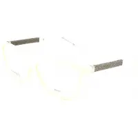 Jimmy Choo JC105 55/14/135 Valkoinen kimalle valkoinen asetaatti NAISILLE JC105