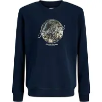 Jack & jones Junior Collegepaita 'Honolulu' tummansininen / valkoinen