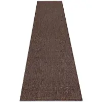 Rugsx Matto, Juoksija SIZAL SION A5165A Melange ruskea, 80x300 cm