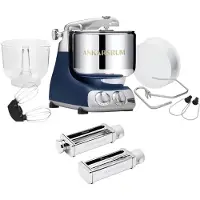 Ankarsrum Assistent Original AKM 6230 yleiskone ja pastasetti, royal blue