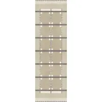 Layered Röllakan Ruth matto 80x300 Cm - Kuviolliset matot Villa Almond - RORUAL80300