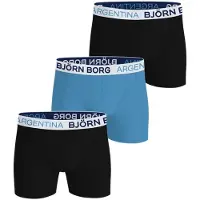 Björn Borg Cotton Stretch Boxers Argentina 3-pack