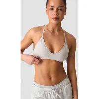 ICANIWILL Everyday Seamless Strappy Bra Light Grey Melange