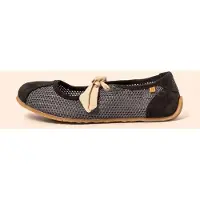 El naturalista for woman. 25936C101005_001 Shoes N5936C Ondina black (42), Fabric, Flat, Laces, Casual